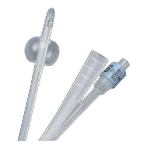 EA/1 - Bardia 2-Way 100% Silicone Foley Catheter 8 Fr 5 cc