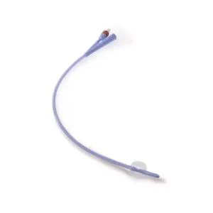 EA/1 - Dover 2-Way Foley Silicone Urethral Urinary Catheter, 18 FR, 5mL