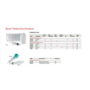 EA/1 - Irrigation Tray 1,200 mL with 60 mL Bulb Syringe
