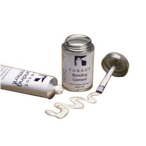 EA/1 - Torbot Liquid Bonding Adhesive Cement with Brush in Cap, Latex 4 oz Can