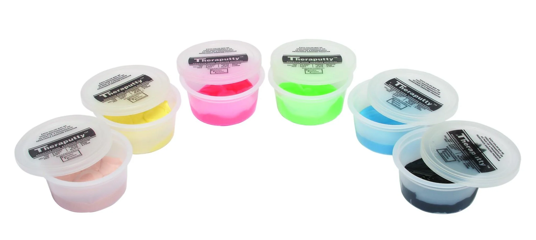 EA/1 - CanDo Theraputty Standard Exercise Putty, Yellow X-Soft, 2 oz.