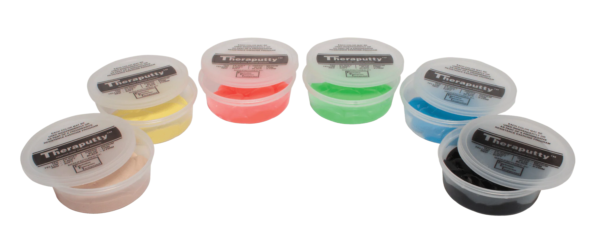 EA/1 - CanDo Theraputty Standard Exercise Putty, Green Medium, 4 oz.