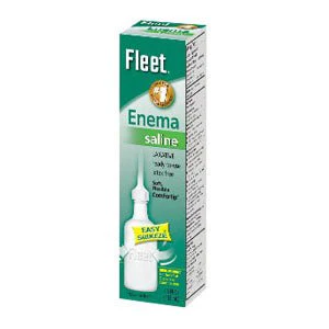 PK/1 - Fleet Enema, Ready-to-Use Saline Laxative, Twin Pack, 4.5 oz Bottles