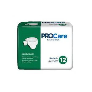 PK/12 - ProCare Bariatric Brief 62" - 73"