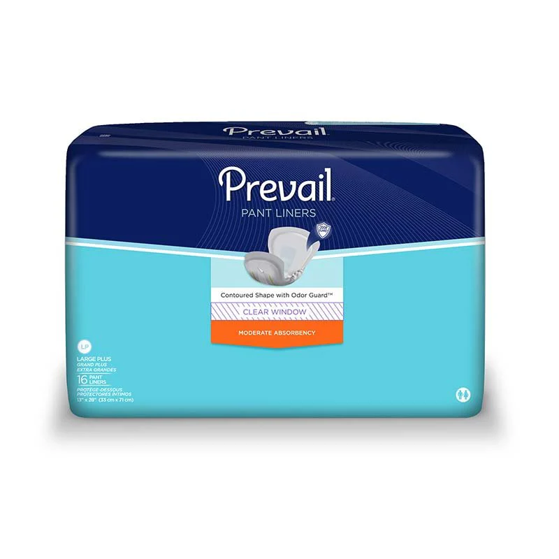 PK/16 - Prevail Pant Liner Elastic Large Plus 13" x 28"
