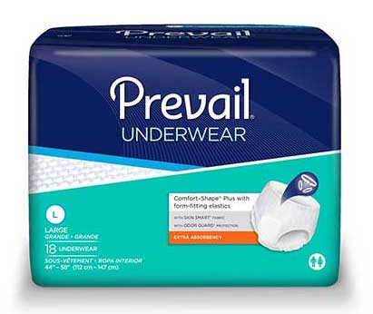 PK/18 - Prevail Protective Underwear, Large, 44" - 58"
