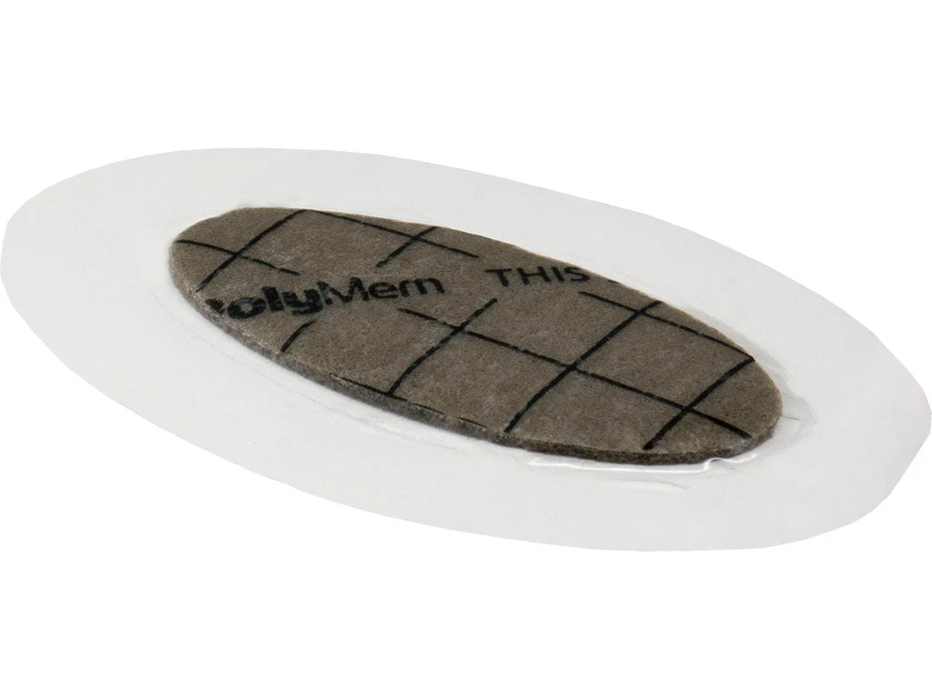 BX/20 - Shapes#3 Silver Oval PolyMeric Membrane Dressing