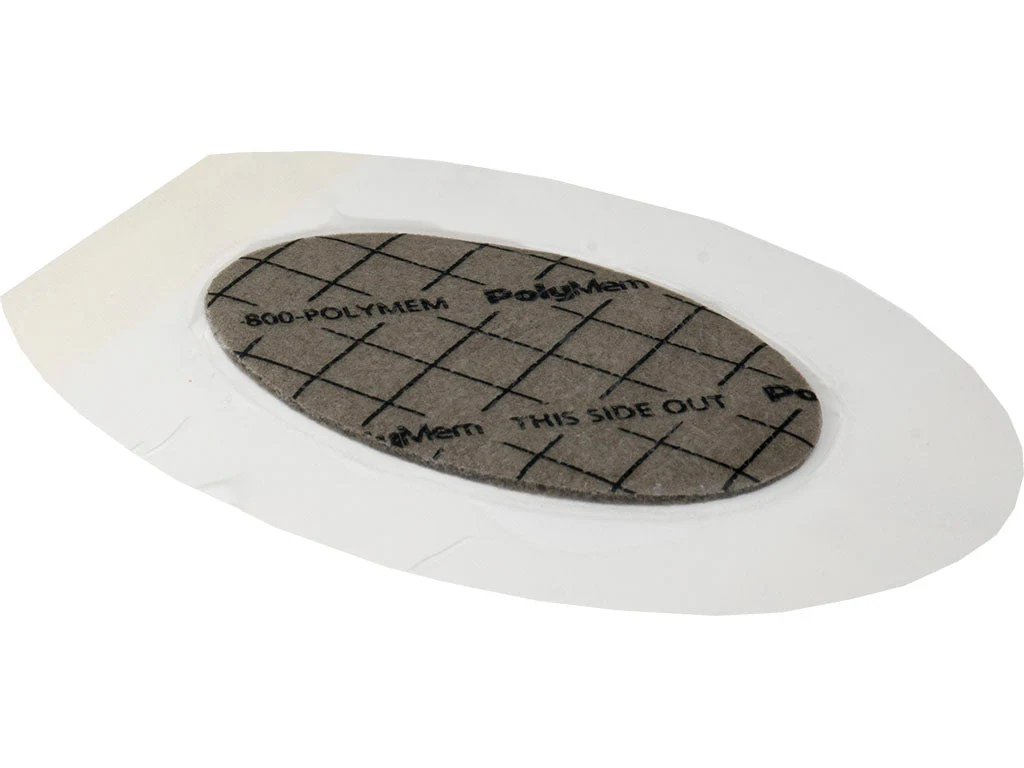 BX/15 - Shapes#5 Silver Oval PolyMeric Membrane Dressing