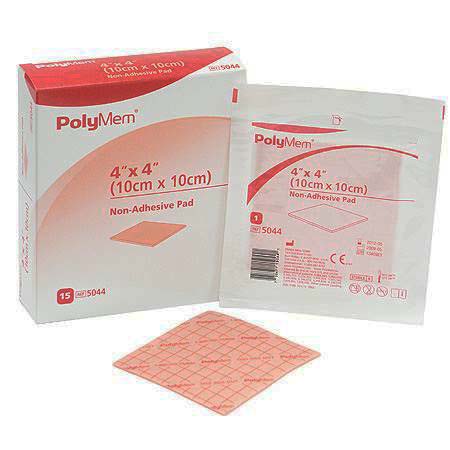 CA/12 - Polymem 4" x 12.5"  Non-Adhesive PolyMeric Membrane Dressing