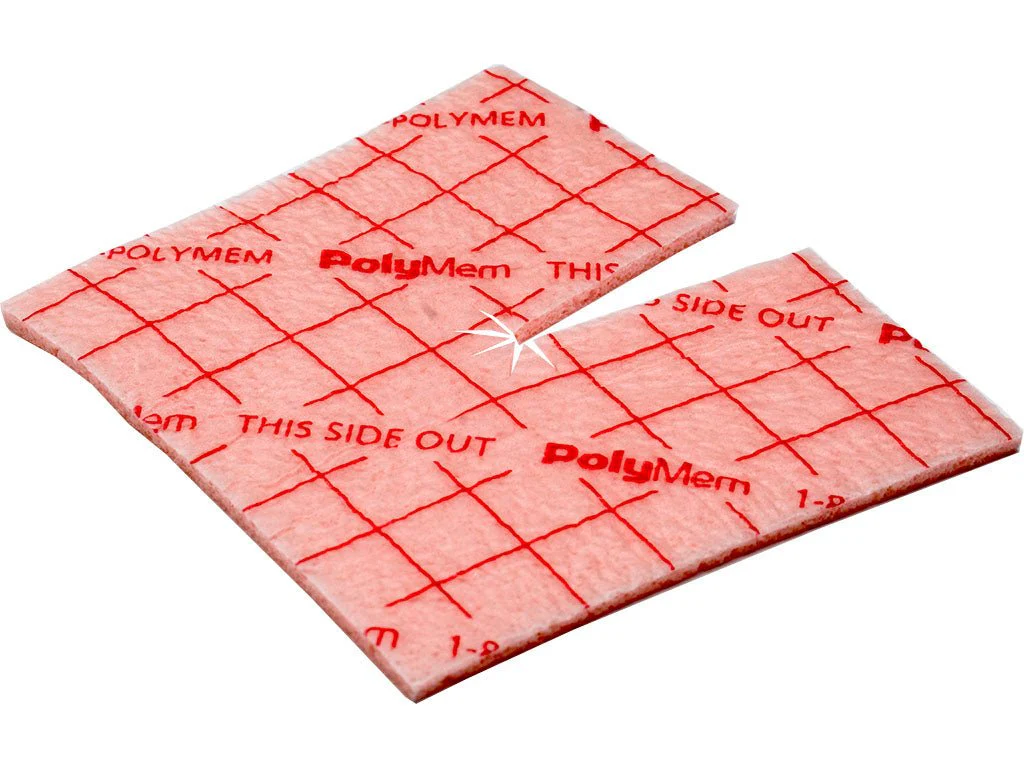 BX/15 - PolyMem Shapes Tube Dressing, 2.75" x 2.75"