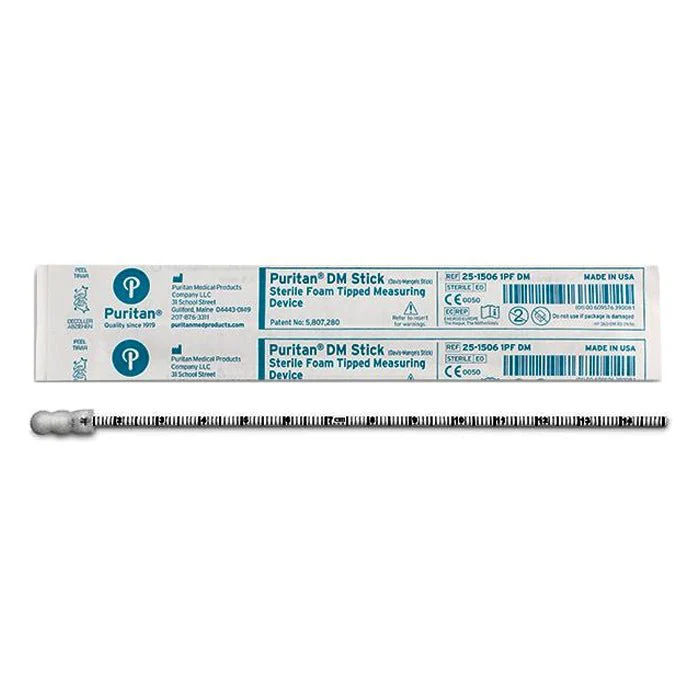 BX/50 - DM Stick with Foam Tip Wound Measuring Device