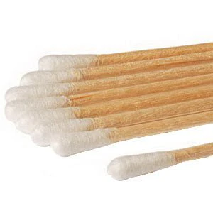 BX/100 - Sterile Cotton-Tip Applicator with Wood Handle 6"