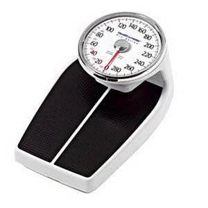 EA/1 - Professional Home Care Mechanical Floor Scale 400 lb Capacity