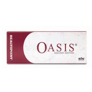 BX/10 - Oasis Fenestrated Wound Matrix Dressing 3 cm x 3-1/2 cm