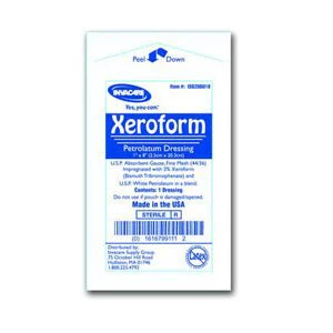 BX/25 - Impregnated Non-Adherent Xeroform Gauze, 2" x 2"