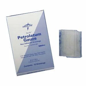 BX/50 - Impregnated Non-Adherent Petrolatum Gauze 1" x 8"