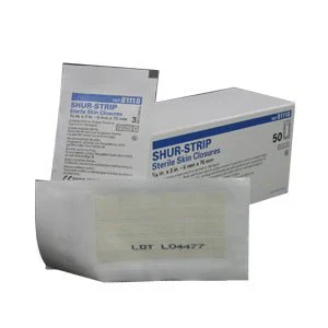 BX/50 - Shur Strips Wound Closure Strip 1/4" x 3"
