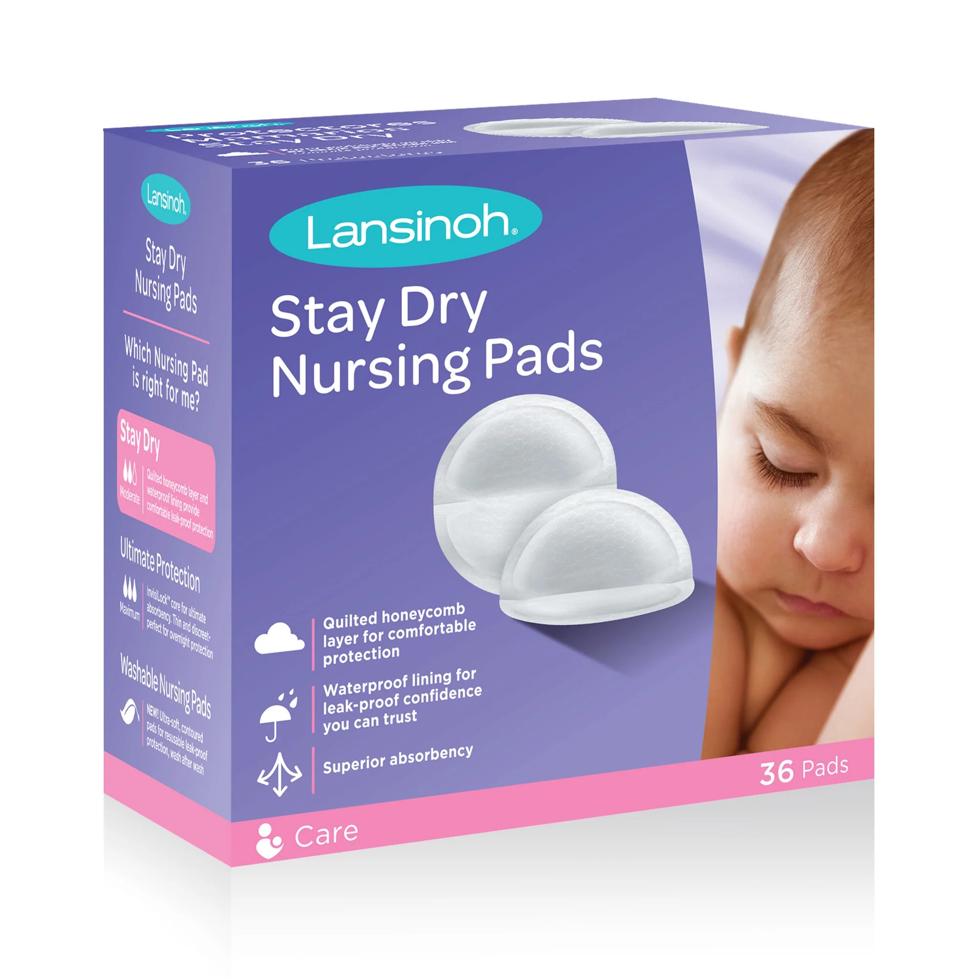 EA/1 - Lansinoh Disposable Nursing Pad, Soft (36 Count)