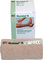 BX/1 - Rosidal K Short Stretch Bandage, 3.2" x 5.5 yds.