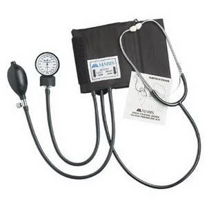EA/1 - Manual Home Blood Pressure Kit with Attached Stethoscope