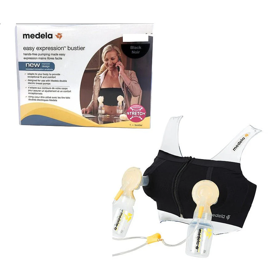 EA/1 - Medela Easy Expression Bustier, Small, Black