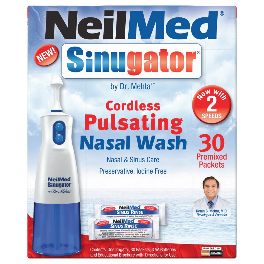 EA/30 - Sinugator Pulsating Nasal Wash Kit (30 Packets)
