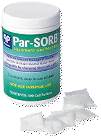 EA/1 - Par-Sorb Absorbent Gel Packets, 100 Per Jar