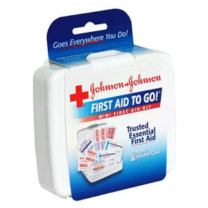 EA/10 - Johnson & Johnson Mini First Aid Kit