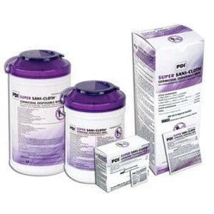 BX/50 - Super Sani-Cloth Packets-Large (55% Alcohol)