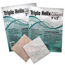 EA/1 - Triple Helix Collagen Dressing 2" x 2" Pad