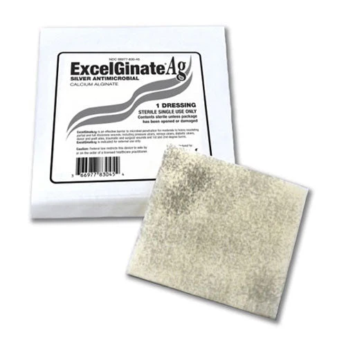 EA/1 - Excelginate AG Dressing, 4" x 4.75"