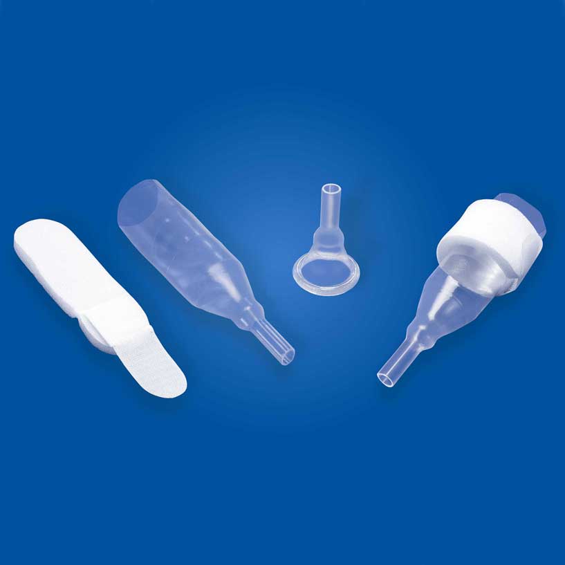 BX/30 - Natural Non-Adhesive Male External Catheter, Small 25 mm