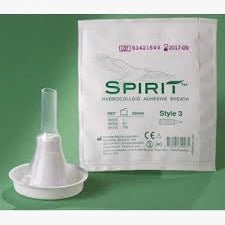 BX/100 - Spirit Style 3 Hydrocolloid Sheath Male External Catheter, Small 25 mm