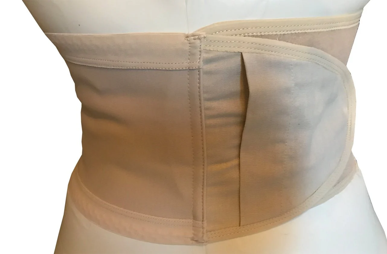 EA/1 - SecureWear Security Beige 6" Support Belt Without Opening, Small