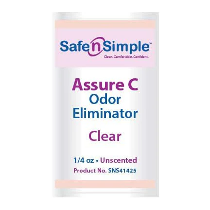 EA/1 - Assure C Odor Eliminator 1/4 oz. Travel Packet, Unscented